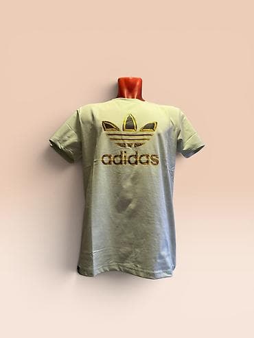 рабочие одежды: Футболка adidas Originals для подростков - Модель: классическая — 3
