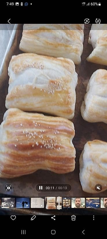 Продукты питания: Самса из слоёного теста - Треугольные пирожки из тонкого — 3