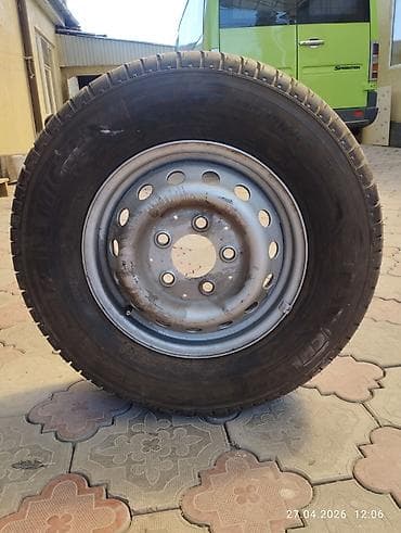 Колеса в сборе 225 / 70 / R 15, Лето, Новый, 1 шт, Легкий коммерческий транспорт (C/LT), Железные, отверстий - 5 at lalafo.kg Колеса в сборе 225 / 70 / R 15, Лето, Новый, 1 шт, Легкий коммерческий транспорт (C/LT), Железные, отверстий - 5