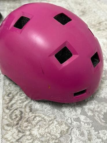 вело шлем: Велошлемы (3 шт.) 1) Rockrider, размер S (51–56 см) - Цвет — 7