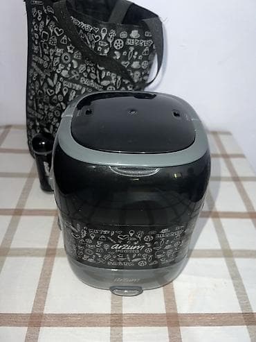 ланч бокс для еды: Пищевой контейнер, цвет - Черный, Самовывоз — 3