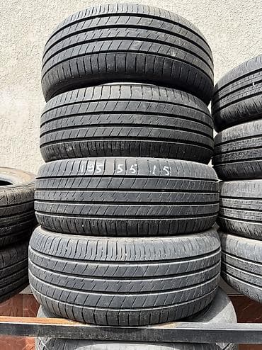 19555 r15 зима: 195/55/15 4 шт комплект в идеальном состоянии фирма Dunlup — 1