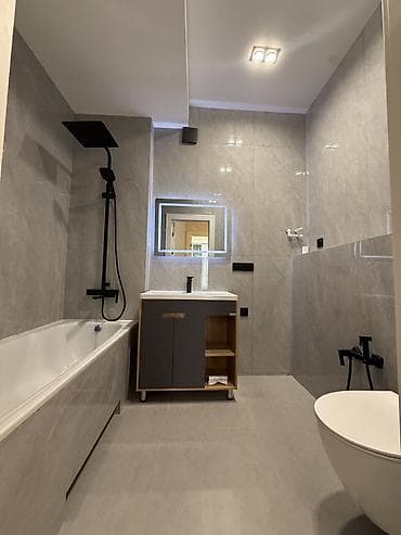 seven development: 3 комнаты, 82 м², Асанбай мкр Элитка, 11 этаж, Дизайнерский ремонт — 6