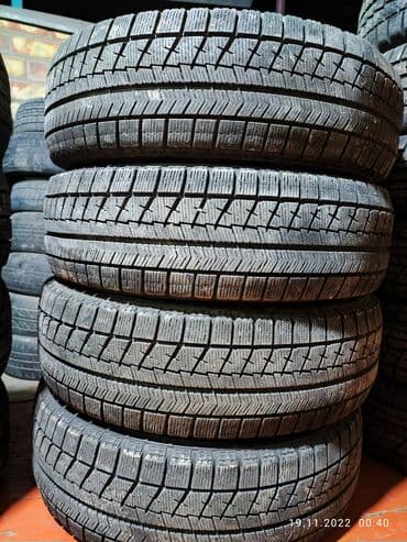 шины бу бишкек оптом: 185/65/R15 Bridgestone,Япония,4шт, Комплект,липучка,Зима — 1