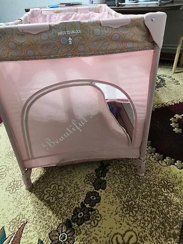 бу шванеры: Манеж-кровать, Раскладной, Другой материал — 4