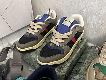 гуччи кеды: Мужские кроссовки, 40, 41, 41.5, Gucci, Новый, цвет - Бежевый, Самовывоз, Платная доставка — 3