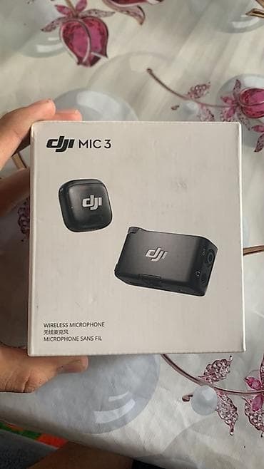 retro mp3: DJI Mic 3 — беспроводная микрофонная система (набор 1 передатчик + 1 — 1