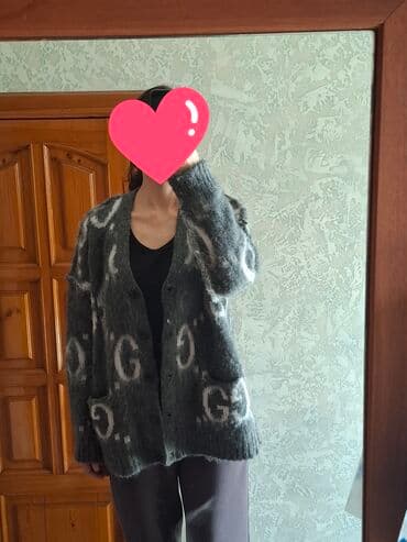 брендовые кардиганы: Кардиган, Шерсть, Средняя модель, Осень-весна — 1