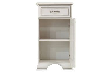 узкие прикроватные тумбочки ширина 30: Тумба традиционная 1Д 1Я (Tiffany 1D1S), коллекции Тиффани, Вудлайн — 2