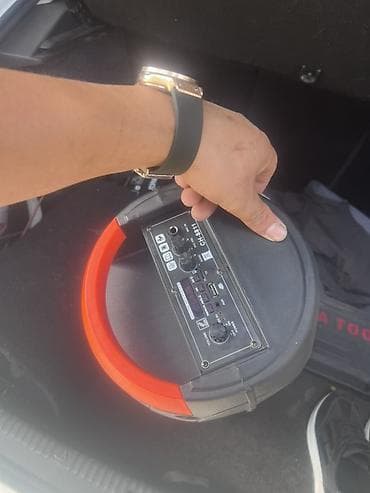 микрофон ош: Портативная акустическая колонка ELENBERG CH-8811 - Два фронтальных — 2