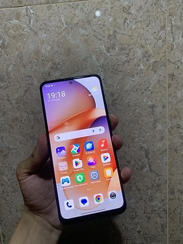 sd disk: Redmi, Redmi Note 12, Б/у, 128 ГБ, цвет - Черный, 2 SIM — 2