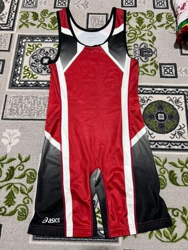 барцовки для борьбы: Борцовский трико ASICS - Тип: слитный спортивный комбинезон для — 1