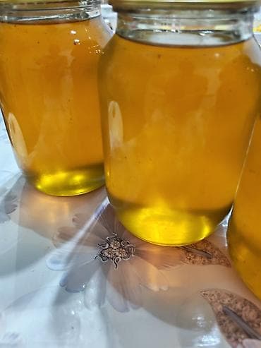 банки для мёда: Мёд в стеклянных банках с металлическими крышками. - Натуральный — 2
