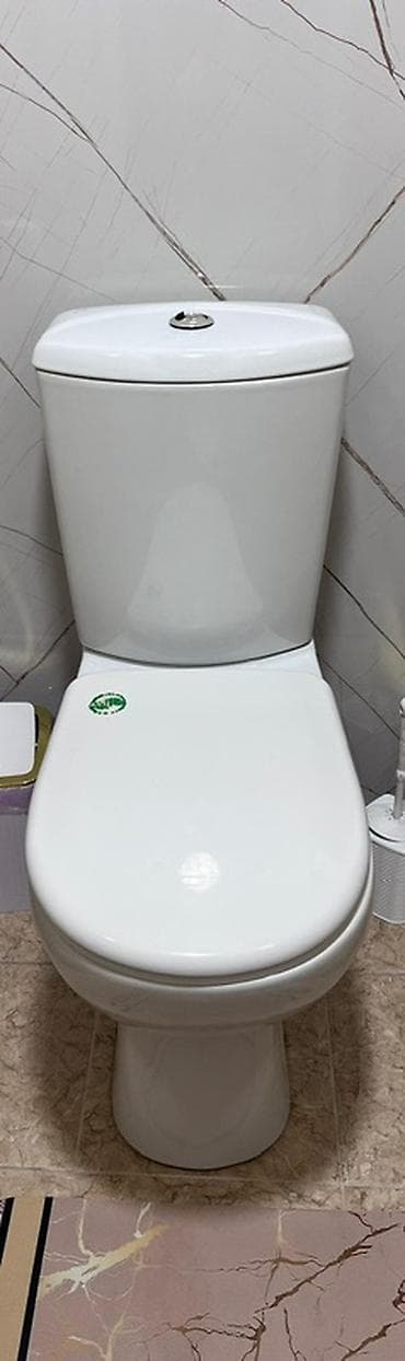 Унитаз Напольный, Материал: Фарфор