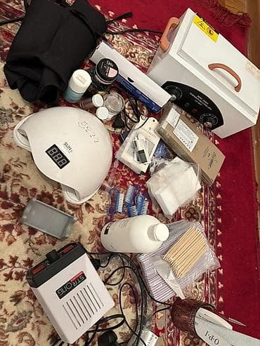 Профессиональный набор для маникюра и наращивания ногтей Состав: -