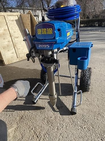 Генераторы: Безвоздушный окрасочный аппарат 2095 на тележке Профессиональная — 1