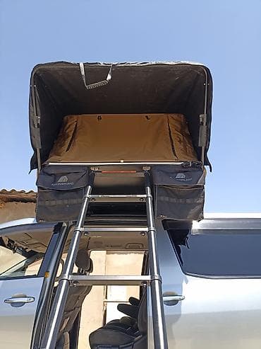 Авто палатка на крыше AQA Overland (жесткий корпус) - Тип: раскладная — 2