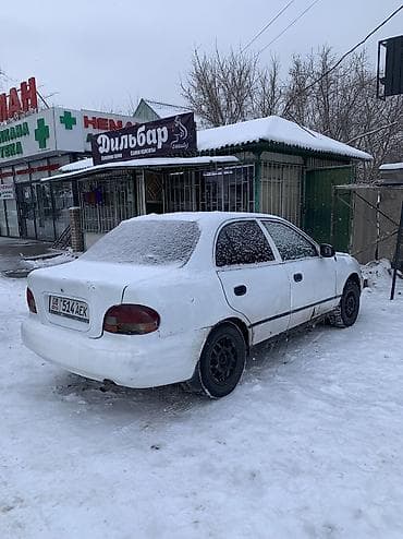 Hyundai Accent: 1996 г., 1.6 л, Механика at lalafo.kg Hyundai Accent: 1996 г., 1.6 л, Механика