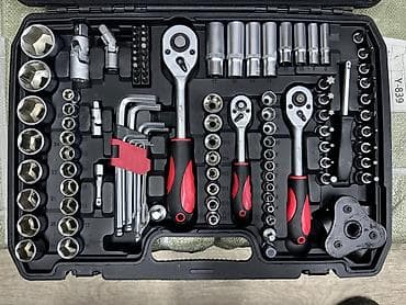 ключ: Набор инструментов Leeder Tools, 121 предметов. Комплектация: - — 3