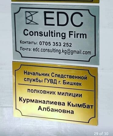 доски подставка для баннеров с дополнительными планками: | Таблички, Тонкие световые панели, Призматроны, скроллеры, | Послепечатная обработка, Демонтаж, Монтаж — 6