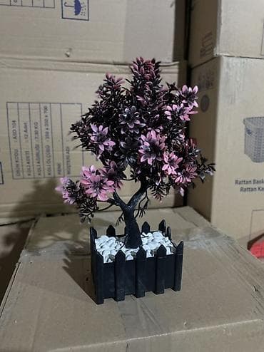 б у часы мужские: Искусственное декоративное дерево в кашпо - Композиция: мини-деревце — 6