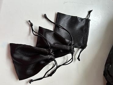 подарочные мешочки на новый год: Атласные мешочки-кисет на завязках - Материал: гладкий сатин/атлас с — 6