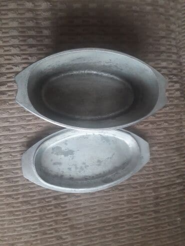 кастрюля ссср: Алюминиевые толстостенные казан 3 литра (Россия) и гусятница 2,5 литра — 4