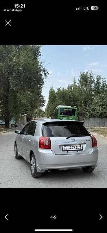 Продажа авто: Toyota Allex: 2004 г., 1.8 л, Автомат, Бензин, Хэтчбэк — 5
