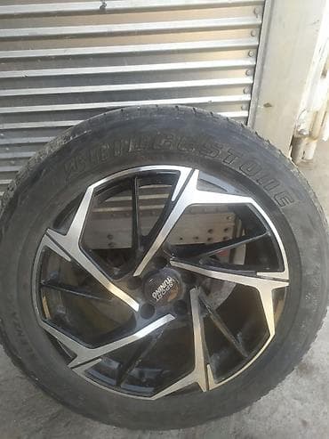 Колеса в сборе 235 / 55 / R 18, Всесезонная, Б/у, Комплект, Внедорожные (АТ/МТ), Литые, отверстий - 5 at lalafo.kg Колеса в сборе 235 / 55 / R 18, Всесезонная, Б/у, Комплект, Внедорожные (АТ/МТ), Литые, отверстий - 5