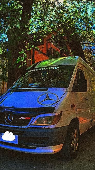 Mercedes-Benz Спринтер: 2002 г., 2.2 л, Кол менен иштөөчү, Дизель, Бус lalafo.kg да Mercedes-Benz Спринтер: 2002 г., 2.2 л, Кол менен иштөөчү, Дизель, Бус