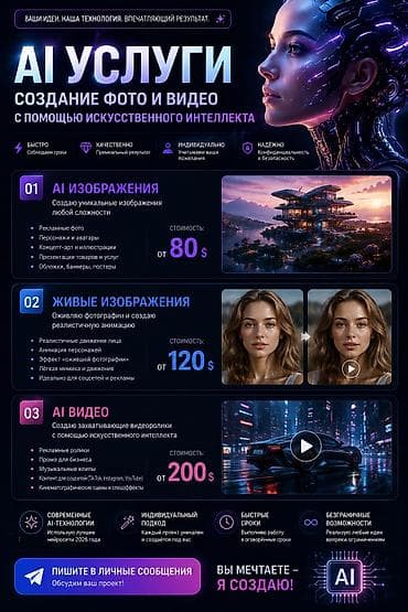 Составление текстов 🚀 ПРЕВРАЩАЮ ИДЕИ В ВИЗУАЛЬНЫЕ ШЕДЕВРЫ С ПОМОЩЬЮ ИИ