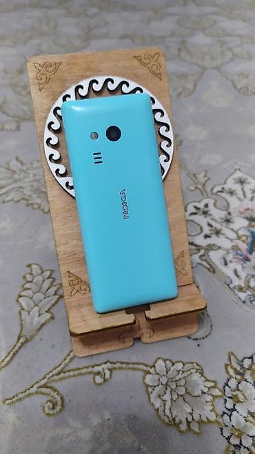 Техника и электроника: Nokia 225, Б/у, цвет - Голубой, 2 SIM — 2