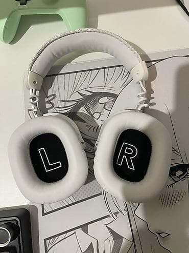 samsung 30s: Беспроводные гарнитуры, Logitech, Б/у, цвет - Белый — 2