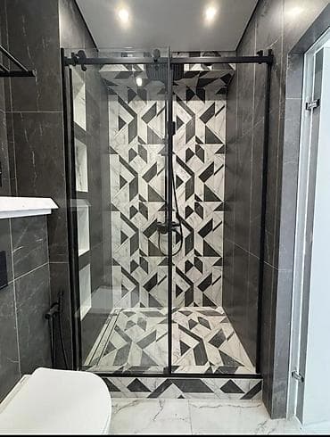 стекло для душа: Душевые перегородки и ограждения из закалённого стекла под размер - — 1