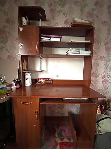 канпютерный стол: Компьютерный стол, С полками — 3