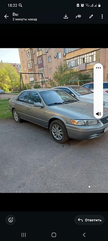 mazda cronos: Toyota Camry: 1997 г., Автомат, Бензин, Седан — 3