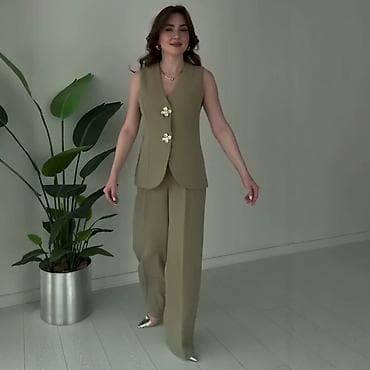 Жеке буюмдар: Шым менен костюм, Түз, Желетке, Made in KG — 2