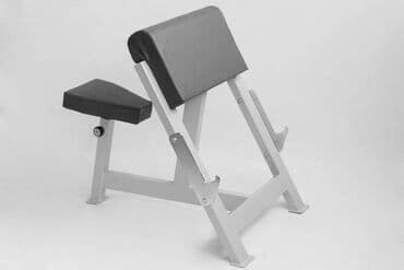 Скамья Скотта (Seated Preacher Curl) предназначен для проработки at lalafo.kg Скамья Скотта (Seated Preacher Curl) предназначен для проработки