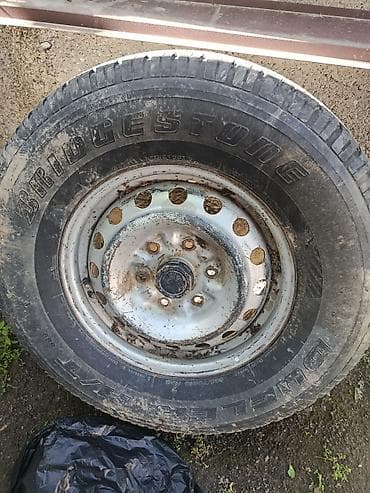 Колеса в сборе 265 / 70 / R 16, Запаска, Железные, отверстий - 6 at lalafo.kg Колеса в сборе 265 / 70 / R 16, Запаска, Железные, отверстий - 6