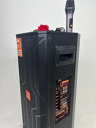 модуль усилитель: Портативная акустическая система JAW X8SH с беспроводным микрофоном - — 4