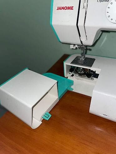 Бытовая техника: Швейная машина Janome, Механическая, Полуавтомат — 2