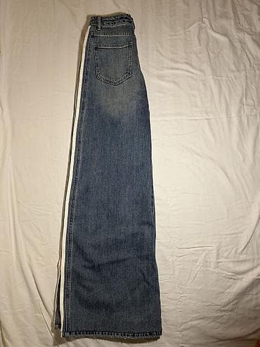 жынс: Б/У ЖЕНСКИЕ ДЖИНСЫ LANWIN, широкие, суперского качества Состояние — 4