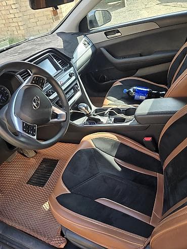 gray f17: Hyundai Sonata: 2018 г., Бензин, Седан — 6