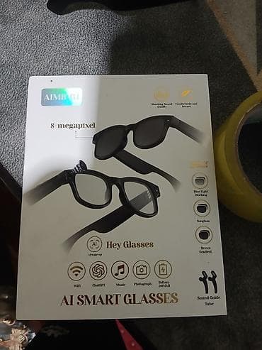 Компьютерные очки: AI SMART GLASSES Aimb-G1 — умные очки с голосовым ассистентом — 1