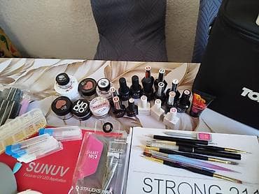 Профессиональный комплект для маникюра и наращивания ногтей Состав