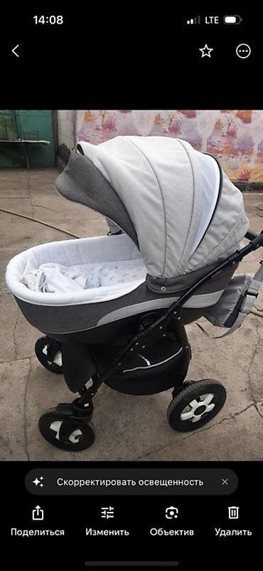 easy walker: Коляска-люлька для новорождённого (формат 2 в 1/люлька на прогулочном — 1