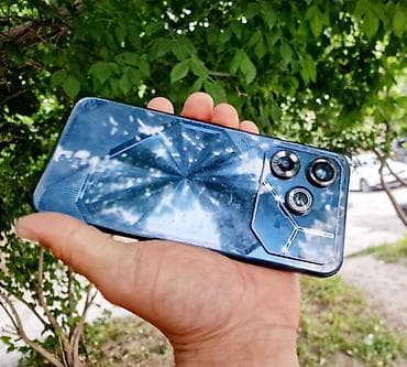 techno pova: Tecno Pova 6 Pro 5G, Б/у, 512 ГБ, цвет - Синий, 1 SIM, 2 SIM — 4