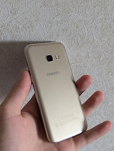 a 22: Samsung Galaxy A3 2017, Б/у, 16 ГБ, цвет - Золотой, 2 SIM — 1