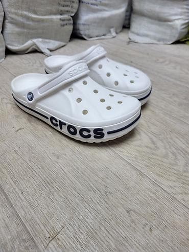 ботинки армейские: Сабо, 42, Crocs, Новый, цвет - Белый, Платная доставка — 2