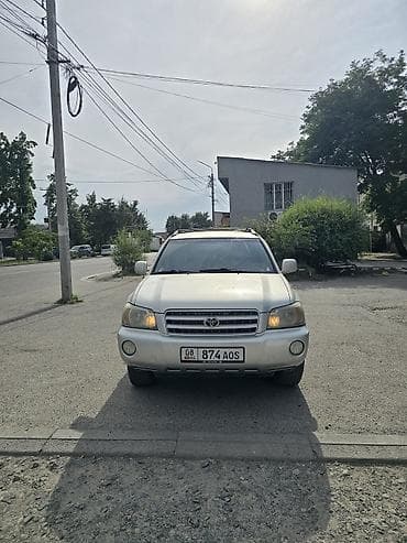 range rower: Toyota Highlander: 2003 г., Бензин, Кроссовер — 2
